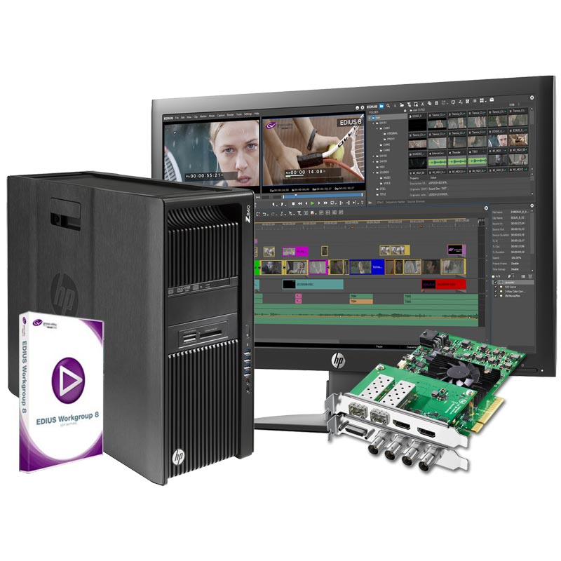 Grass ValleyEditing and Effects Software EDIUS 4K High End Turnkey System